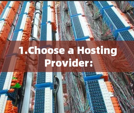 1.Choose a Hosting Provider: