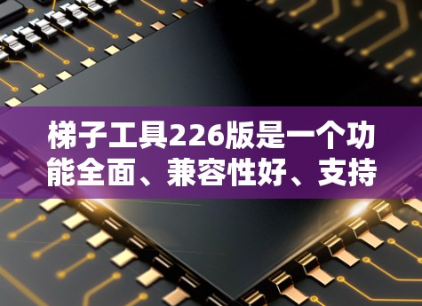梯子工具226版是一个功能全面、兼容性好、支持多种格式转换和生成工具的工具，能够帮助用户高效处理文本格式问题。以下是它的主要功能和优势