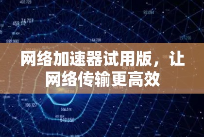 网络加速器试用版,让网络传输更高效 网络加速器试用版,让网络传输更高效