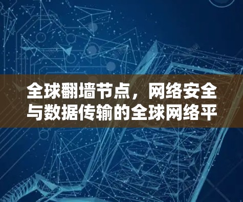 全球翻墙节点，网络安全与数据传输的全球网络平台