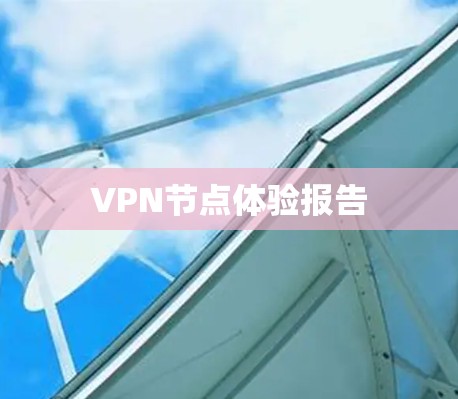VPN节点体验报告