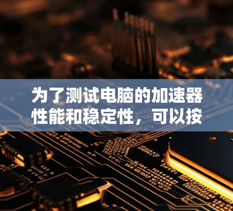 为了测试电脑的加速器性能和稳定性,可以按照以下步骤进行操作 为了测试电脑的加速器性能和稳定性,可以按照以下步骤进行操作
