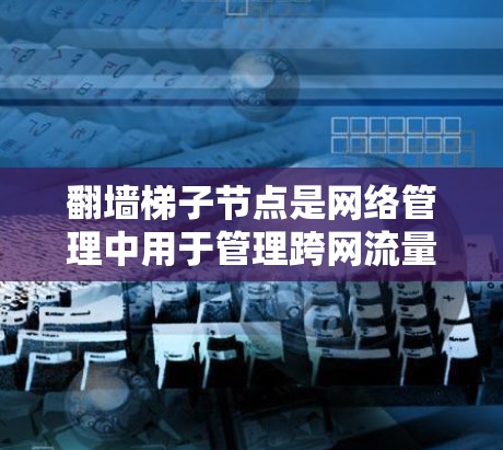 翻墙梯子节点是网络管理中用于管理跨网流量的工具,其配置至关重要以确保网络的安全和可靠。以下是对翻墙梯子节点的详细配置方法 翻墙梯子节点是网络管理中用于管理跨网流量的工具,其配置至关重要以确保网络的安全和可靠。以下是对翻墙梯子节点的详细配置方法