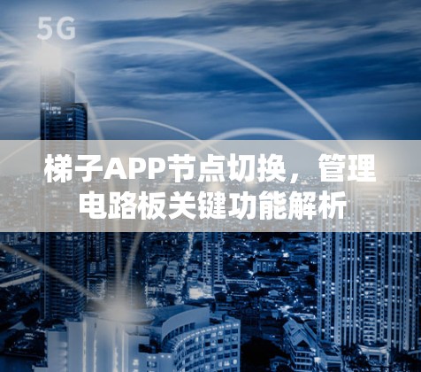 梯子APP节点切换,管理电路板关键功能解析 梯子APP节点切换,管理电路板关键功能解析