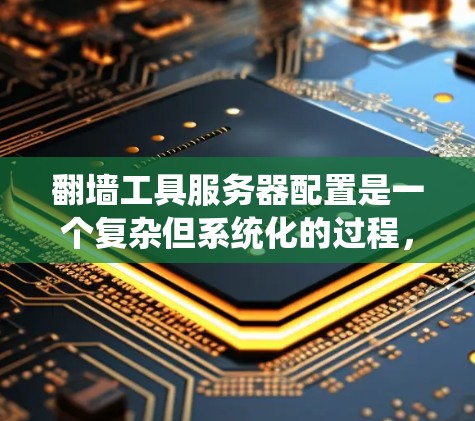 翻墙工具服务器配置是一个复杂但系统化的过程，需要按照以下步骤进行